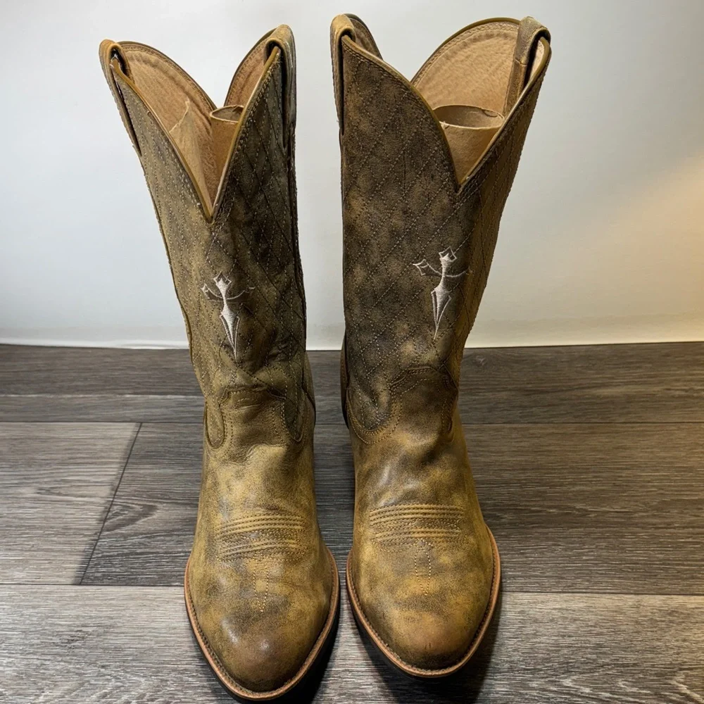 Twisted X Tan Western Cowboy Boots men’s size 13